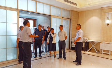 淮南民政局領(lǐng)導(dǎo)一行考察福澤園及廈門(mén)懷祥殯儀